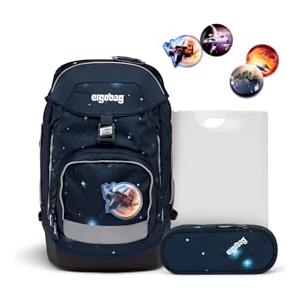 ergobag prime zaini zaino scolastico ergonomico per bambini, scuola elementare, Set di zaini da 4 pezzi, 20 litro, 1100g