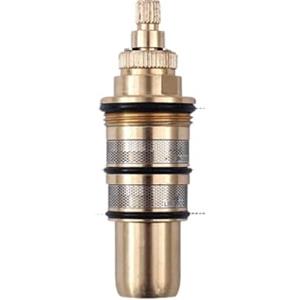 BBTISG Cartuccia Doccia Termostatica in Ottone, Controllo Della Temperatura Sostituzione Cartuccia Termostatica Miscelatore Doccia Rubinetto Valvola Doccia Kit di Riparazione (H-10)