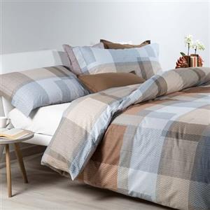 Caleffi Parure Copripiumone Teck in Cotone