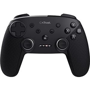 Trust Gaming GXT 542 Muta Controller Nintendo Switch & PC Wireless Bluetooth/RF/USB, Design Sostenibile, Batteria Ricaricabile, Gamepad senza Fili per Switch OLED/Lite, Computer, Android, iOS