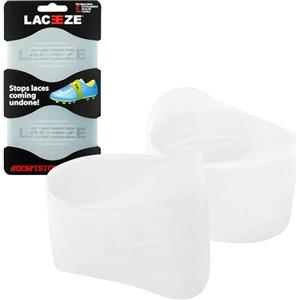 Laceeze Band Original Nera si adatta al numero di scarpe 30-37 e mantiene i lacci legati durante lo sport, il calcio, il rugby e l'hockey