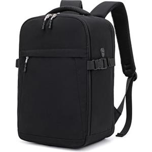 Xkdoai Zaino per Ryanair 40x20x25, Zaino da Viaggio Aereo Bagaglio a Mano 40x20x25cm Zaino Uomo Donna, Borsa da Viaggio Zaino PC con Borsa per Bottiglie per Scuola Lavoro