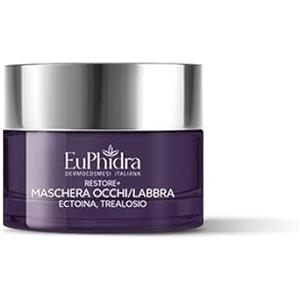 Euphidra Maschera Occhi/Labbra Restore 30 ml - Gel Fresco Idratante e Protettivo per Zona Perioculare e Labiale