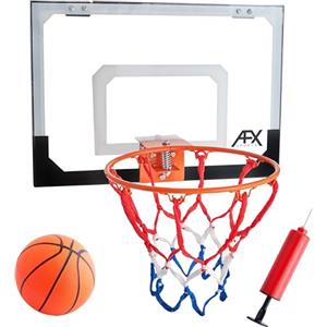 AFX Sports Afx Canestro e tabellone da basket, con palla (anello 22,9 cm)
