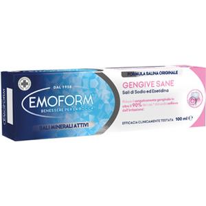 POLIFARMA BENESSERE Emoform Gengive Sane Pasta Dentifricia 100ml - Riduce sanguinamento e previene disturbi gengivali