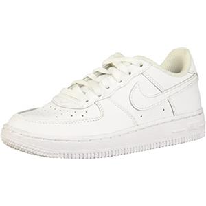 Nike Air Force 1 Mid Le (GS), Scarpe da Basket, White/White, 35.5 EU