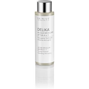 Skinius Delika Acqua Micellare 100ml - Detergente Tonificante, Lenitivo e Anti-Aging per Pelli Sensibili