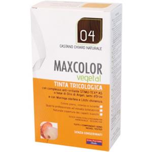 Vital Factors MaxColor Vegetal Tinta Ipoallergenica 04 Castano Chiaro Naturale 140 ml