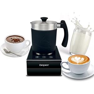 BEPER BB.200 Montalatte Elettrico Cappuccino con Base Magnetica - Cappuccinatore Elettrico con Corpo Lavabile
