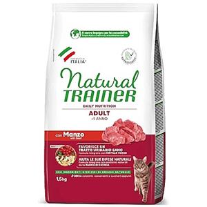 TRAINER NATURAL GATTO ADULT MANZO 1,5 KG OF