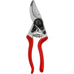 FELCO 8 forbice bypass ergonomica per destrimani, lama acciaio temprato 52 mm, manici in alluminio forgiato, testa inclinata, ammortizzatori, mano grande, taglio 25 mm, utensile professionale