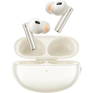 realme Cuffie wireless Buds Air 5 Pro, doppio driver RealBoost, fino a 40 ore di riproduzione, cancellazione attiva del rumore da 50 dB, effetto audio spaziale a 360°, Sunrise Beige,RMA2120