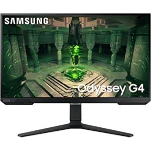 Samsung Monitor Gaming Odyssey G4 (S27BG400), Flat, 27'', 1920x1080 FHD, IPS, 240 Hz, 1 ms, Freesync Premium, G-Sync, HDMI, Display Port, Ingresso Audio, HAS, Pivot, Eye Saver Mode, Flicker Free