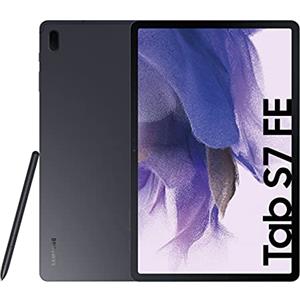 Samsung Galaxy Tab S7 FE, Tablet Android, 12,4 Pollici, Wi-Fi, RAM 6 GB, 256 GB, Tablet Android 13 Black, Versione Italiana 2023