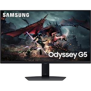 Samsung Monitor Gaming Odyssey G5 (S27DG502), Flat, 27