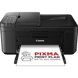Canon PIXMA TR4750i - Stampante Wireless Multifunzione 4 in 1 - Stampa, Scansione, Copia, Fax - Fronte/Retro, ADF 20 Fogli, Stampa Foto Senza Bordi 4x6, Compatibile con PIXMA Print Plan, Nero