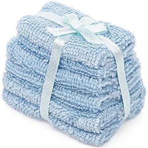 Odoria Miniatura 1/12 Asciugamani da Bagno Accessori Casa Bambole, Blu