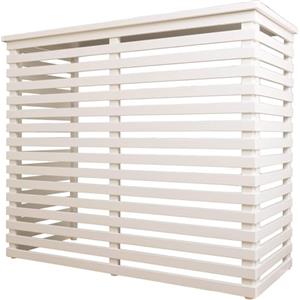 fiano Copri Condizionatore in Legno 105x50,5cm Fiano Aria Maxi Bianco
