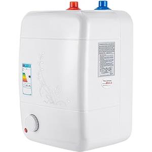 NIGORIY Scaldabagno Elettrico, 1500W 10L Boiler Elettrico Istantaneo, 0,7Mpa Scaldabagno Sottolavello 30-75℃, Scaldacqua IPX4 Livello di Impermeabilità