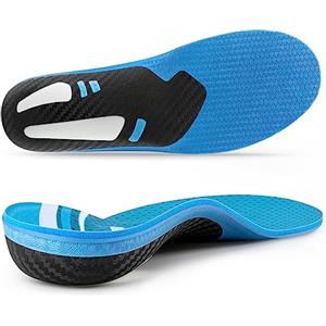 VALSOLE Solette ortopediche per fascite plantare, per piedi piatti, metatarsalgia, iperpronazione, metatarsalgia, dolore al tallone, per uomini e donne