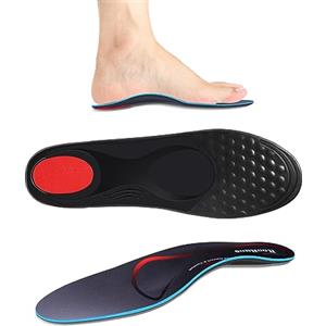 RooRuns Orthotics Solette di supporto per arco plantare, sollievo per metatarsalgia, neuroma di Morton, fascite plantare, inserti ortopedici per scarpe per piedi piatti, sollievo dal dolore alla pianta del