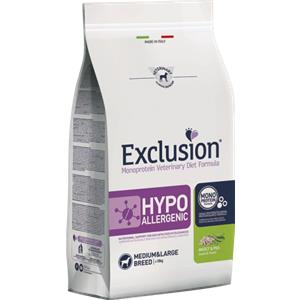 Exclusion Diet Hypoallergenic Insect and Pea Medium&Large Breed - 12 Kg PREZZO COMPRESO LA SPEDIZIONE € 106,39