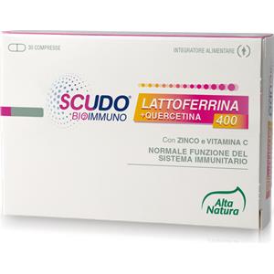 Alta Natura Scudo Biommuno Lattoferina + Quercitina 30 cpr