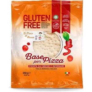 MOLINO RIVETTI PIETRO Srl Pane Anna Base Pizza Senza Glutine e Senza Latte 250g