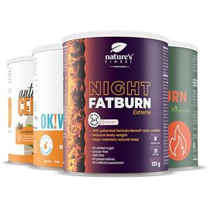 Nature's Finest by Nutrisslim Nature's Finest Bikini Body, 4 in 1 Prodotti per Dimagrire Velocemente, Brucia Grassi Potenti e Veloci per Donna, Supporto Completo: Brucia Grassi, Disintossicazione e Riduzione Cellulite