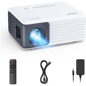 YOTON Proiettore Portatile, Mini Proiettore 720P Nativo, Videoproiettore da 5500 lumen, supporta HDMI/USB/PC/Firestick/PS5