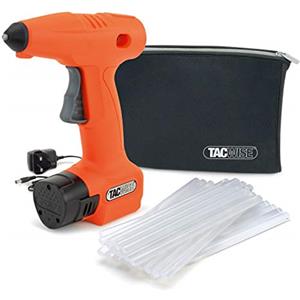 Tacwise 1560 H12-7 Pistola per Colla a Caldo a Batteria da 12V, Kit