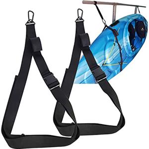 Tactical Element Kayak Parete/Soffitto Appeso Cinghia di Immagazzinaggio Nylon Kayak Hoist Sling per Garage Interno/Esterno Kayak & SUP Paddle Board Storage Organizzare