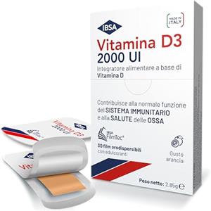 IBSA FilmTec Vitamina D3 IBSA 2000 UI - 30 Film Orodispersibili