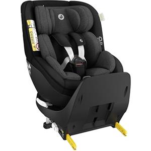 Maxi-Cosi Mica Pro Eco Seggiolino Auto Isofix Girevole 360° Per Bambini 0-4 Anni (40-105 Cm), ClimaFlow, Protezione dagli impatti laterali G-CELL, Omologato I-Size R129, Authentic Black