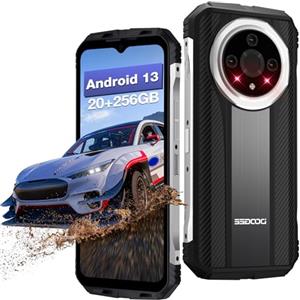 DOOGEE V31GT 5G Rugged Smartphone 2024, 20GB+256GB, 6.58'' FHD+ Cellulari Resistente, Thermal Imaging, Android 13 Telefono Robusto, 50MP Tripla Fotocamera 24MP Visione Notturna,WIFI6 IP68 NFC OTG GPS
