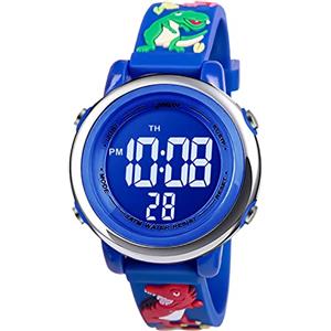 Vicloon Orologio Digitale per Bambini, Orologio da Polso per Ragazzi e Ragazze, Polso unicorno, Cartoni 3D Waterproof Retroilluminazione a 7 Colori, Regalo di Natale Regali per Ragazzi e Ragazze