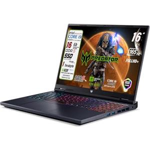 acer Predator Helios Neo Portatile Gaming, CPU Intel Core i9-14900HX, 24 core, RAM 16Gb DDR5, 1Tb SSD, Display FHD+ 16 WUXGA IPS 165Hz, GeForce RTX 4060 8Gb GDDR6, Win 11, Preconfigurato