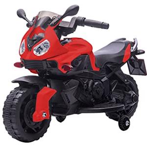 e-Spidko eSpidko Moto Elettrica Rossa per Bambini, 6V 4,0AH, 85x42x53 cm - Globo Giocattoli - 41546