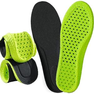 SOLO ACTFIT Solette Scarpe Memory Foam Uomo Donna Solette Sportive Ammortizzanti Solette Ortopediche Plantare Arch Support SoletteTraspiranti Anti Dolore Plantare Sportiv Solette da Lavoro Comfort