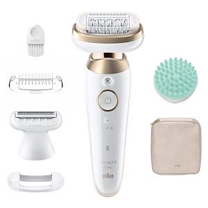 BRAUN 9071 SILK-EPIL RIC WETDRY 40 PIN. SMART LIGHT TEST. MASSAGG
