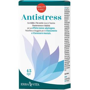 Erba Vita Ansia-Stress - Antistress Integratore Alimentare, 45compresse