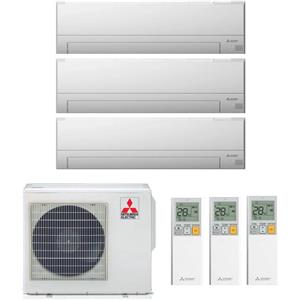 MITSUBISHI ELECTRIC CONDIZIONATORE MITSUBISHI MSZ-BT TRIAL SPLIT 7000+7000+7000 BTU INVERTER R32 MXZ-3F54VF A+++ WIFI