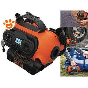 Black+Decker Compressore Portatile Senza Serbatoio (18V) BDCINF18N-QS