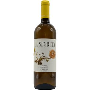 Planeta La Segreta Bianco 2024 - Vino Siciliano Fresco con Grecanico, Chardonnay, Viognier e Fiano