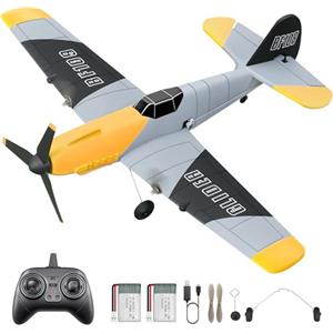 HAWK'S WORK 3CH BF-109 Aereo RC, Warbird Stabilizzato per Principianti