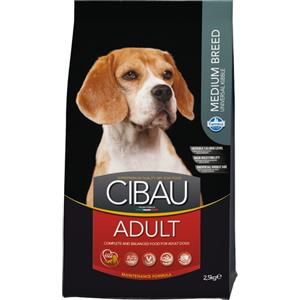 Farmina Cibau Adult Medium - Alimento Completo per Cani Adulti di Taglia Media, 2,5 kg