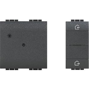 BTICINO Gateway e Scenario Entra/Esci Livinglight L4510C, Dispositivo per Creare Casa Connesa e Comando Wireless per Tapparelle, Prese, Luci WiFi da Remoto, Automazioni, Sicurezza, Comfort, Smart Home