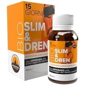 generico Bio Slim Dren 200ml | Integratore Drenante Forte Dimagrante e Depurante | Brucia Grassi Naturale per Perdita di Peso | Favorisce Drenaggio dei Liquidi e Depurazione dell'Organismo