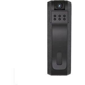 iFutniew MD14 HD 1080P Mini Videoregistratore Portatile Piccolo Videoregistratore Digitale Polizia BodyCam Visione Notturna Infrarossi Videocamera in miniatura Facile da installare Facile da usare