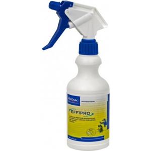 Virbac Effipro Spray Antiparassitario 500ml - Protezione per Cani e Gatti contro Pulci, Zecche e Pidocchi